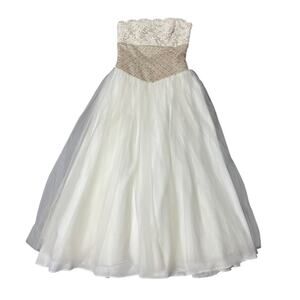 princess polly baby blue dress A-line Sleeveless Long/Floor-Length Charmeuse Bridesmaid Dress With Pleated  Bandage - Bridesmaid Dresses main image 0